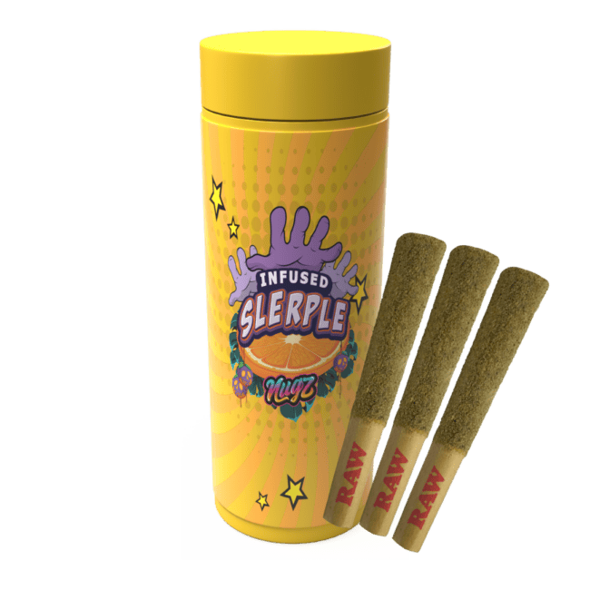 Slerple Infused Pre-rolls – 3 x 0.6g
