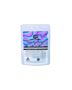 500mg Blue Razz Sourz Gummies | Coastal Remedies