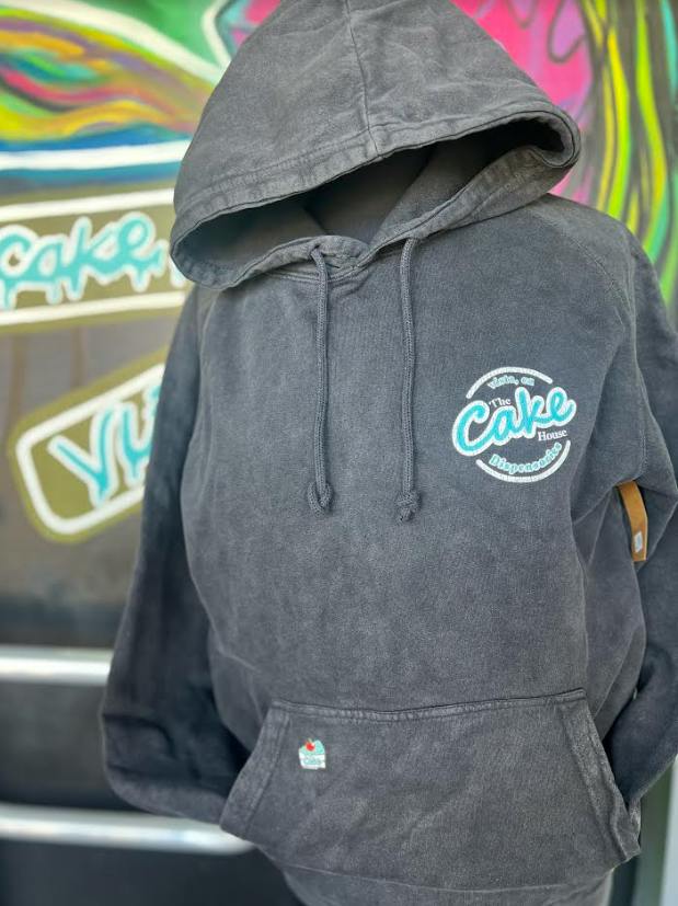 Black 3X Distressed Hoodie The Cake House