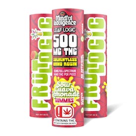 Mindful Indulgence | 500mg FRÜT LOGIC Gummy | Sour Guava Lemonade