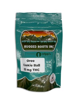 Oreo Cookie Ball 25mg - Rugged Roots