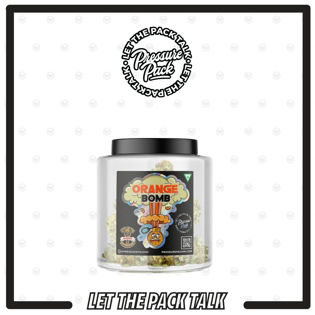 Pressure Pack Deli Style Orange Bomb Flower 3.5g by Pressure Pack