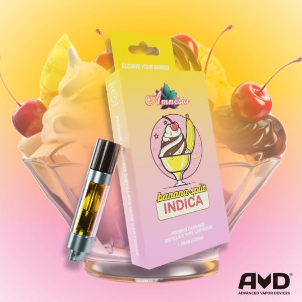 Amnesia MI | Banana Split | Cartridge | 1g