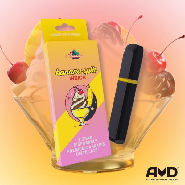 Amnesia MI | Banana Split | Disposable | 1g by Amnesia MI