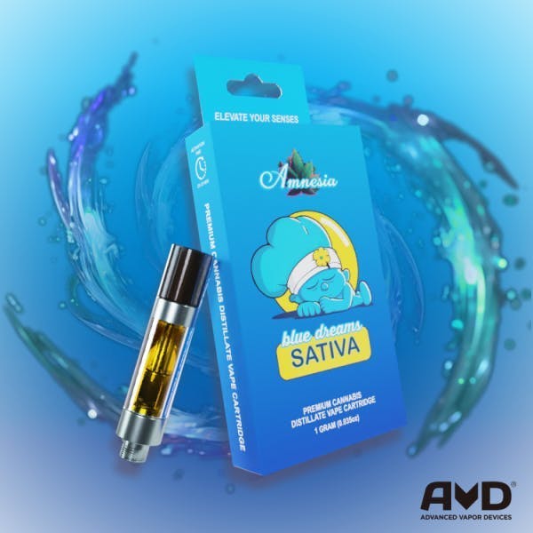 Amnesia MI | Blue Dream | Cartridge | 1g