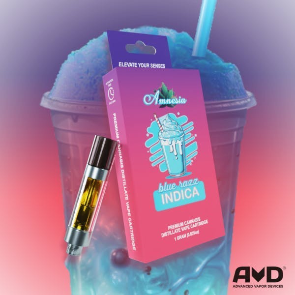 Blue Razz | Cartridge | 1g by Amnesia MI