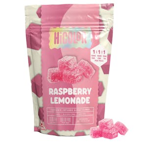 HiColor | Gummies - Raspberry Lemonade 1:1:1: | 100mg 10 pack