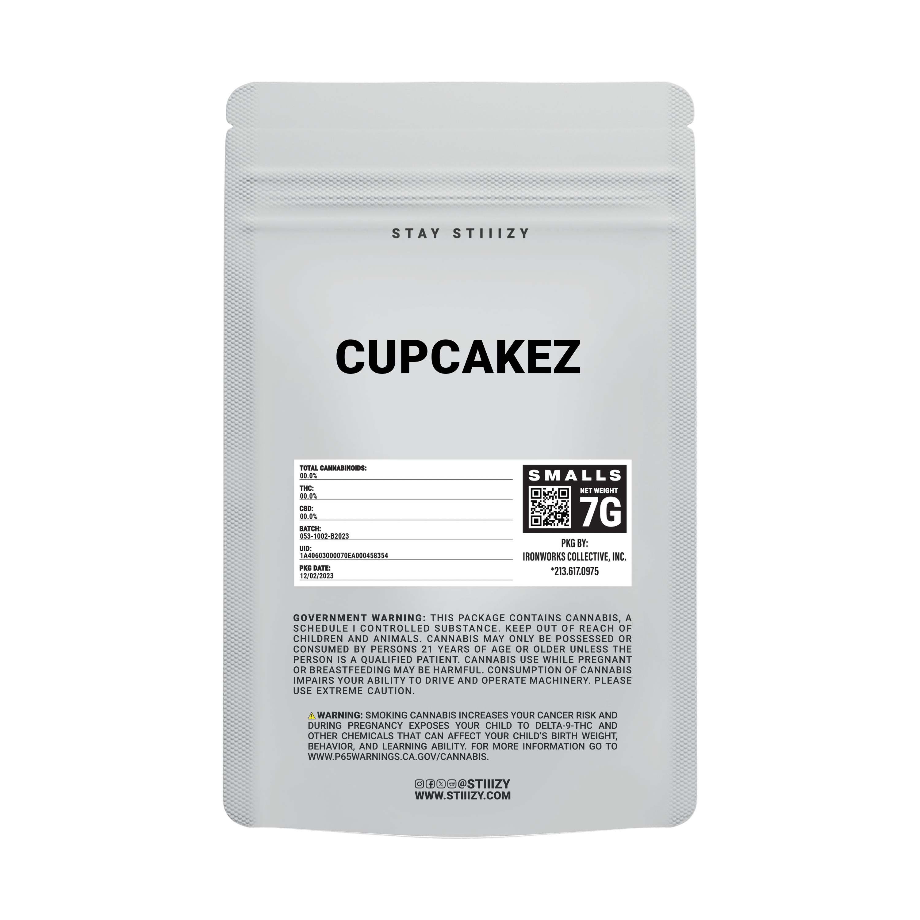 STIIIZY CUPCAKEZ - 7G — Flower