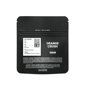 - ORANGE CRUSH - 3.5G Black Label Mylar