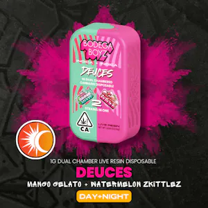 BODEGA BOYZ - BODEGA BOYZ | DEUCES | Mango Gelato x Watermelon Zkittlez | 2G Live Resin AIO