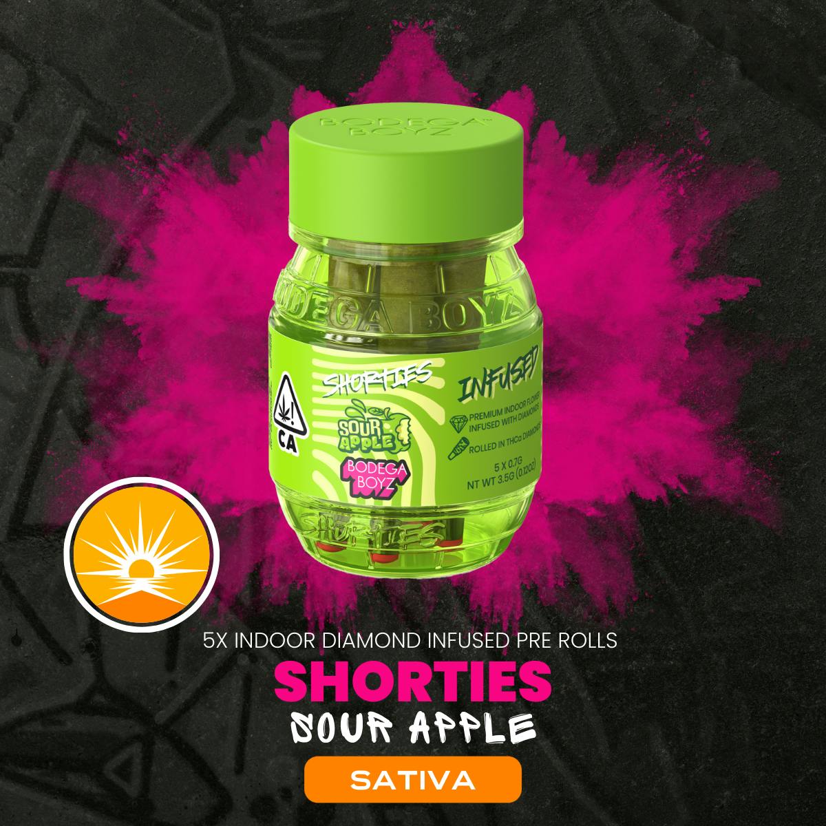 Bodega Boyz — Shorties Sour Apple