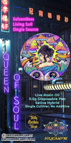 Queen of Soul - Live Rosin Disposable 0.5g