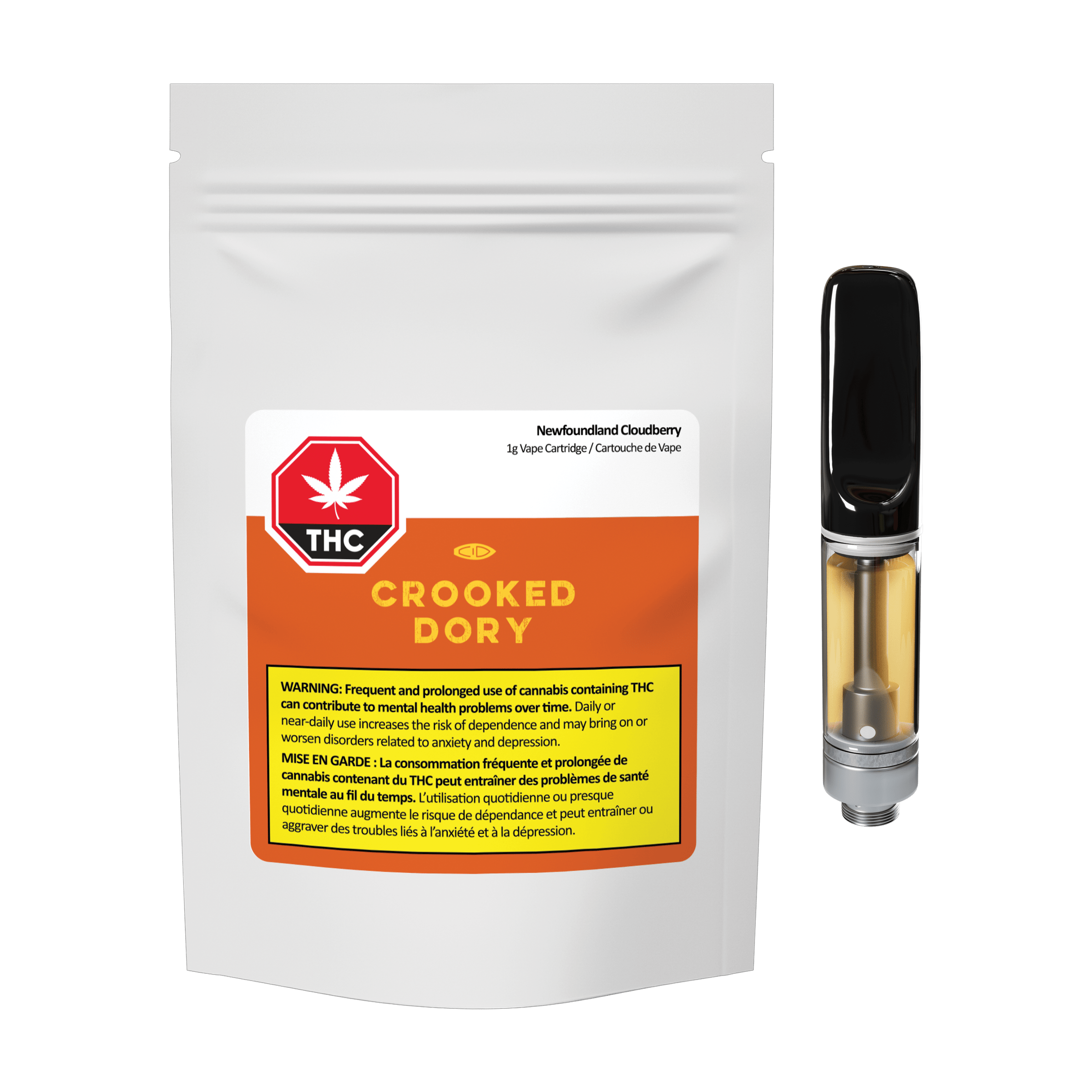 Newfoundland Blueberry Blast Vape Cartridge