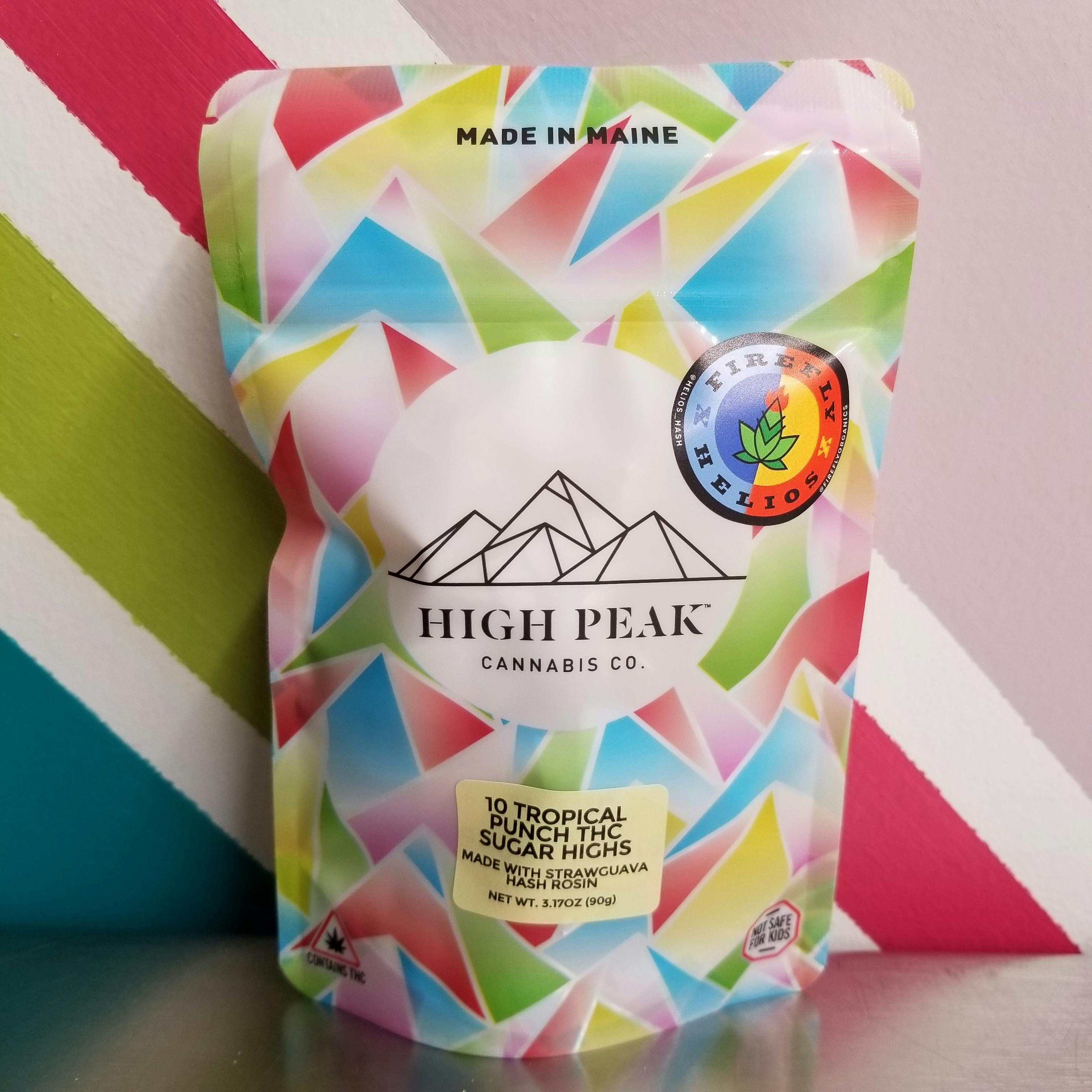 High Peak Cannabis Co. | Tropical Punch Hash Rosin Sugar Highs | Rec by High Peak Cannabis Co.