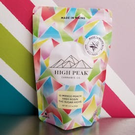 High Peak Cannabis Co. | Mango Peach Hash Rosin Sugar Highs | Rec
