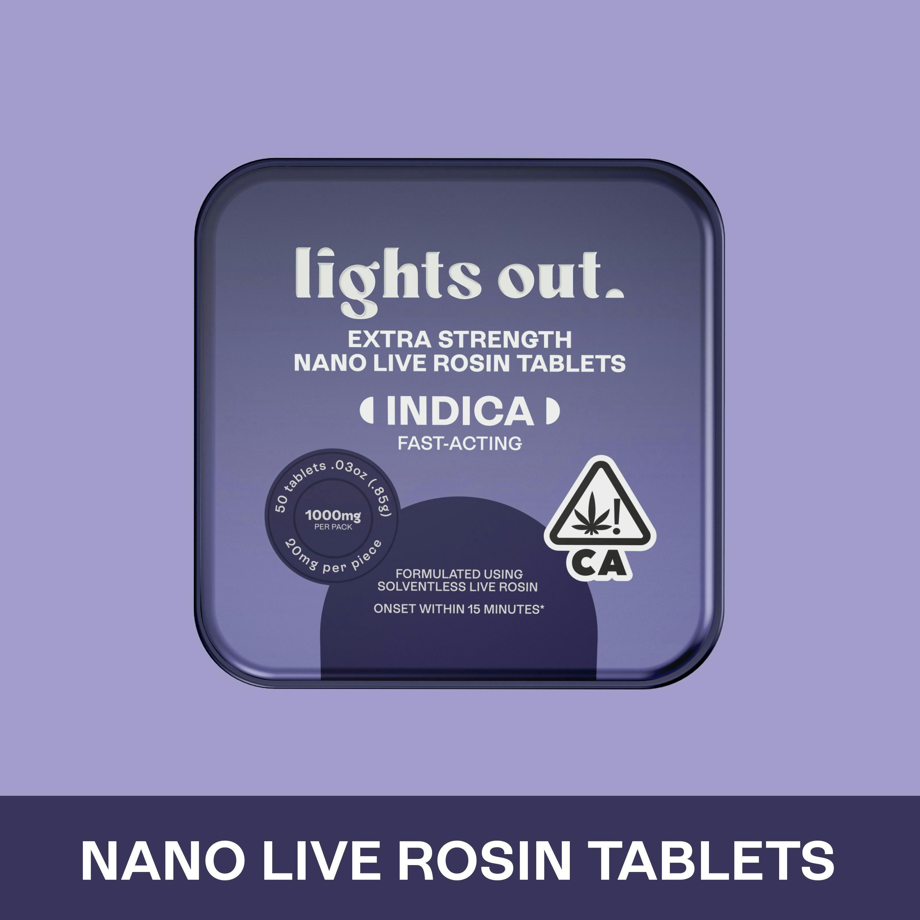 Lights Out — Extra Strength Tablets