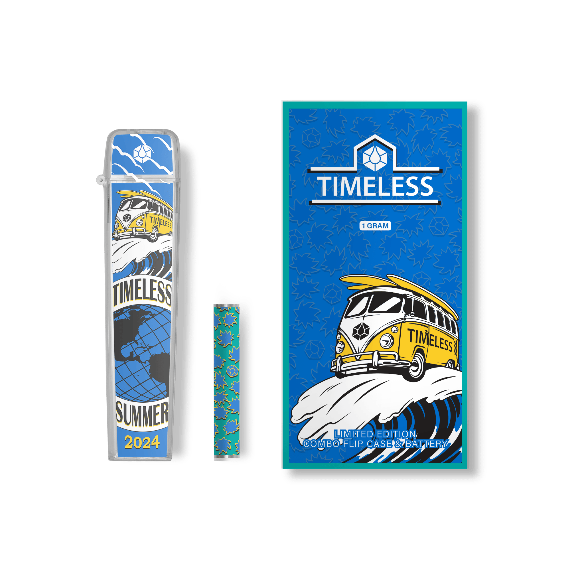 Timeless Vapes — 2024 Timeless Summer Flip Case & Combo