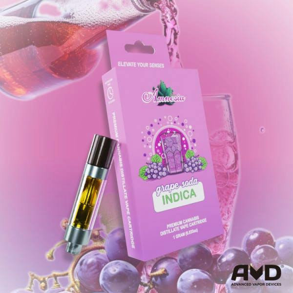 Grape Soda | Cartridge | 1g by Amnesia MI