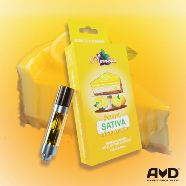 Amnesia MI | Lemon CheeseCake | Cartridge | 1g