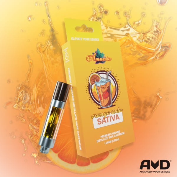 Amnesia MI | Orange Soda | Cartridge | 1g