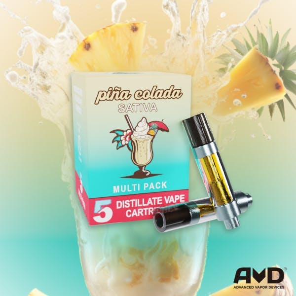 Amnesia MI | Pina Colada | Cartridges | 1g each | 5pk