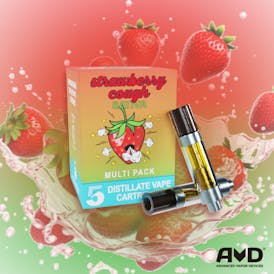 Strawberry Cough - Vape Carts 5 Pack
