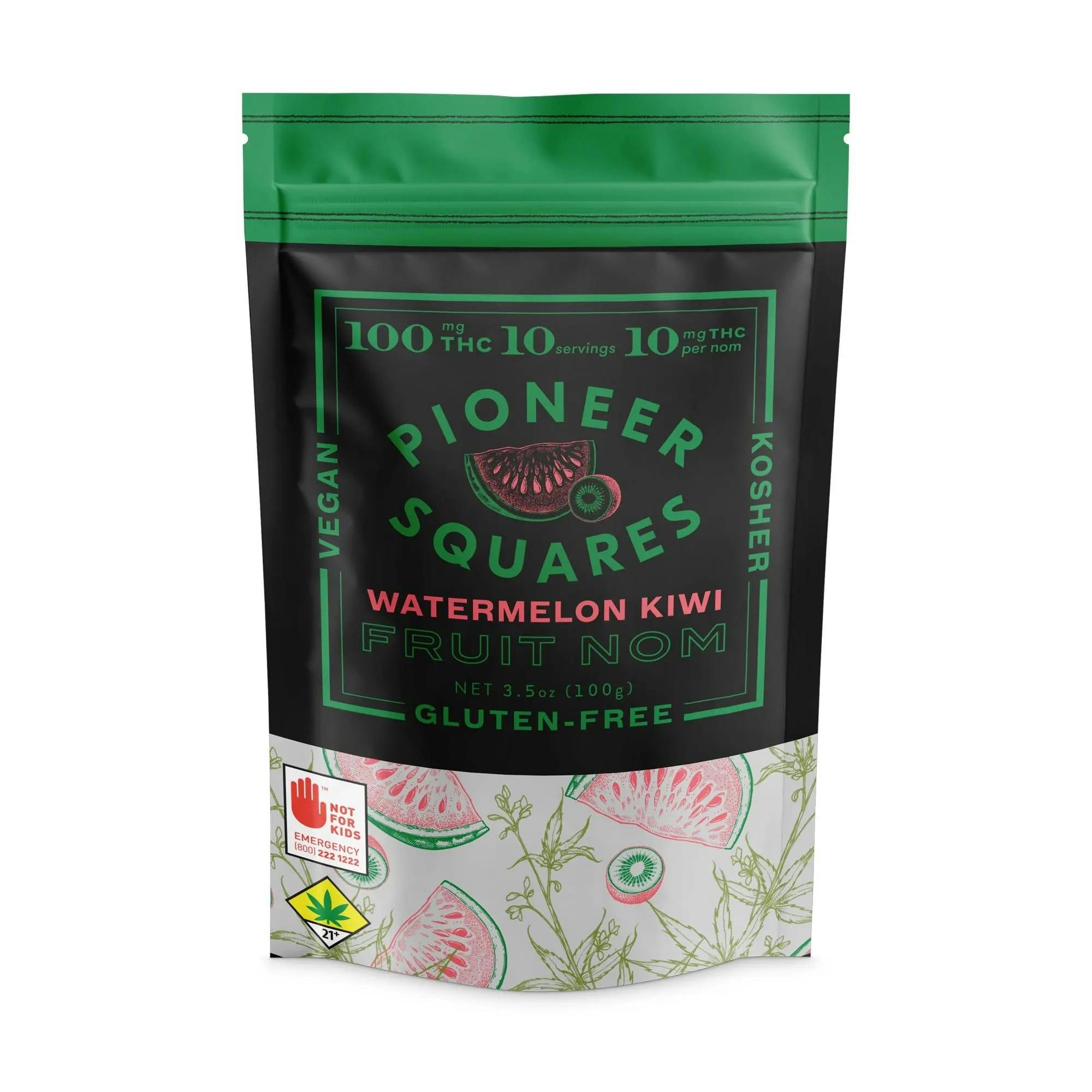 Pioneer Squares by Craft Elixirs: Watermelon Kiwi