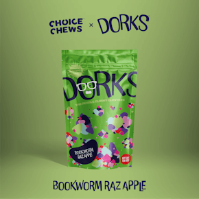 Dorks - Bookworm Raz Apple - 200mg