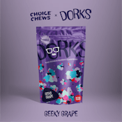 Dorks | Geeky Grape | Nerd Clusters | THC Gummies | 200mg