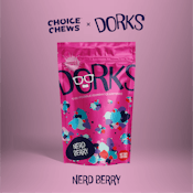 Dorks | Nerd Berry | Nerd Clusters | THC Gummies | 200mg