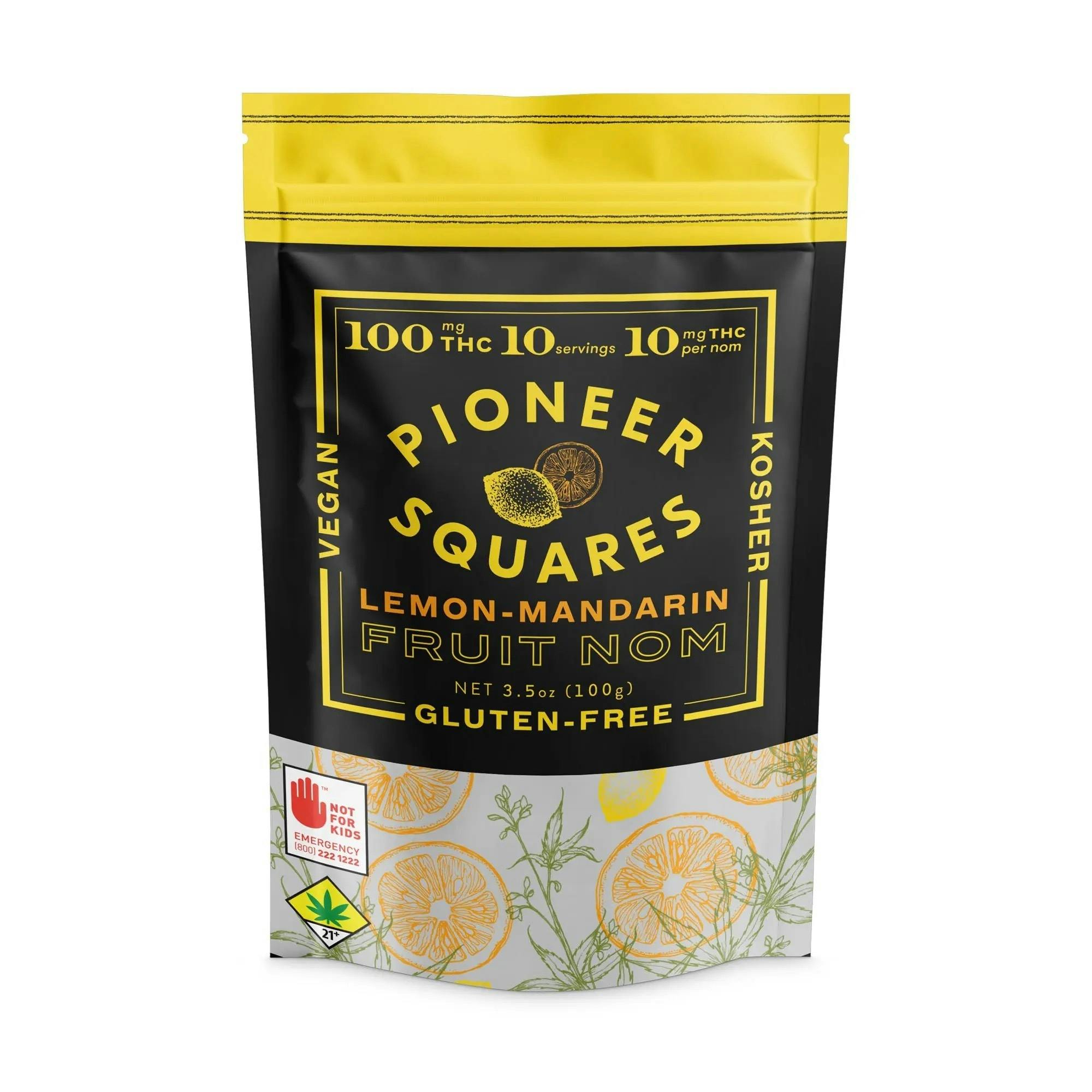 Pioneer Squares by Craft Elixirs: Lemon-mandarin