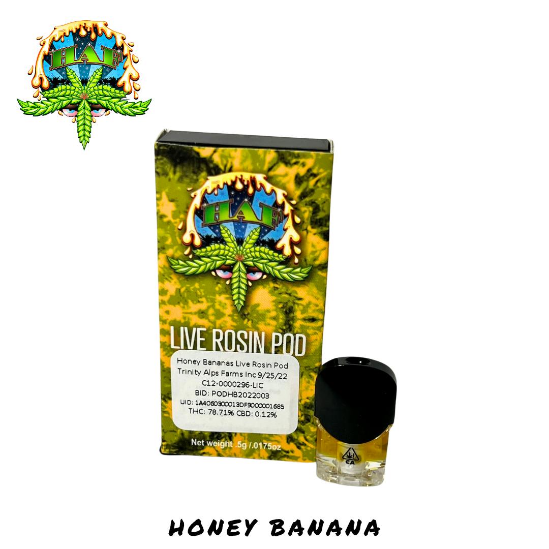 Hash and Flowers — Honey Banana