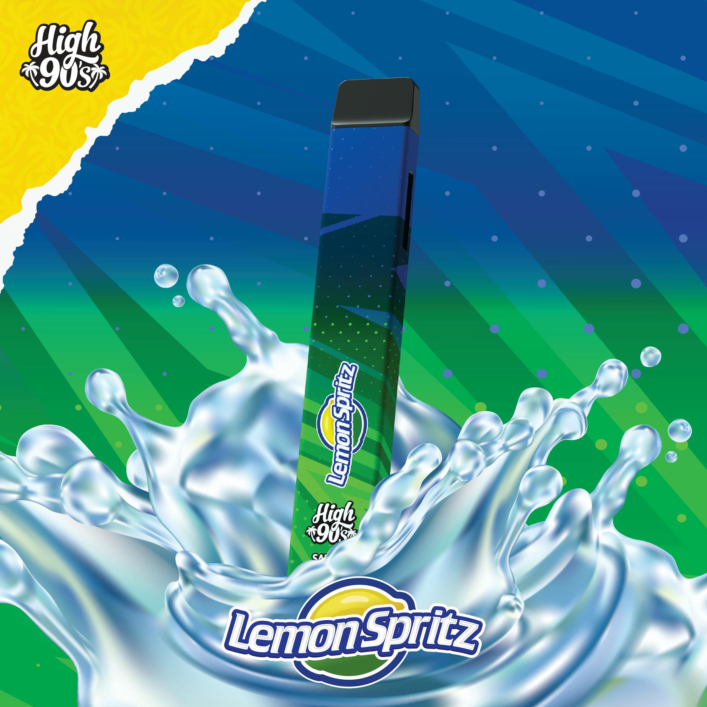 High 90s : Lemon Spritz 1g All-In-One Vape - HIGH 90s