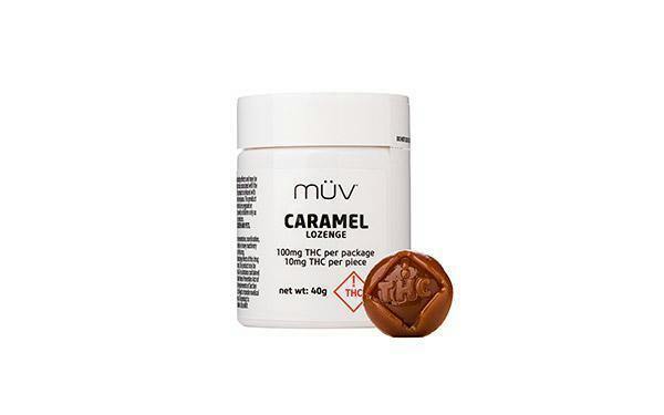 MÜV Cannabis Sea Salt Caramel 100mg by MÜV Cannabis Infused Products