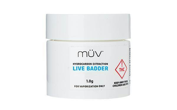 MÜV Live Resin Badder 1g