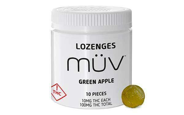MÜV Lozenges Green Apple 100mg at MÜV Cannabis Dispensary