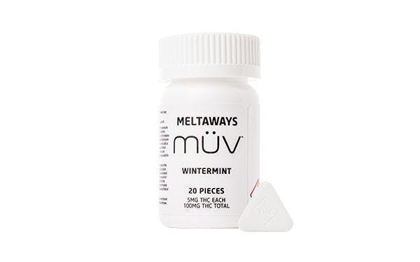 MÜV Meltaways Cinnamon THC 100mg by MÜV Cannabis Infused Products