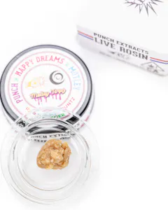 PUNCH EDIBLES & EXTRACTS - RBB x White Runtz Tier 4 Live Rosin Cold Cure Badder (1g)