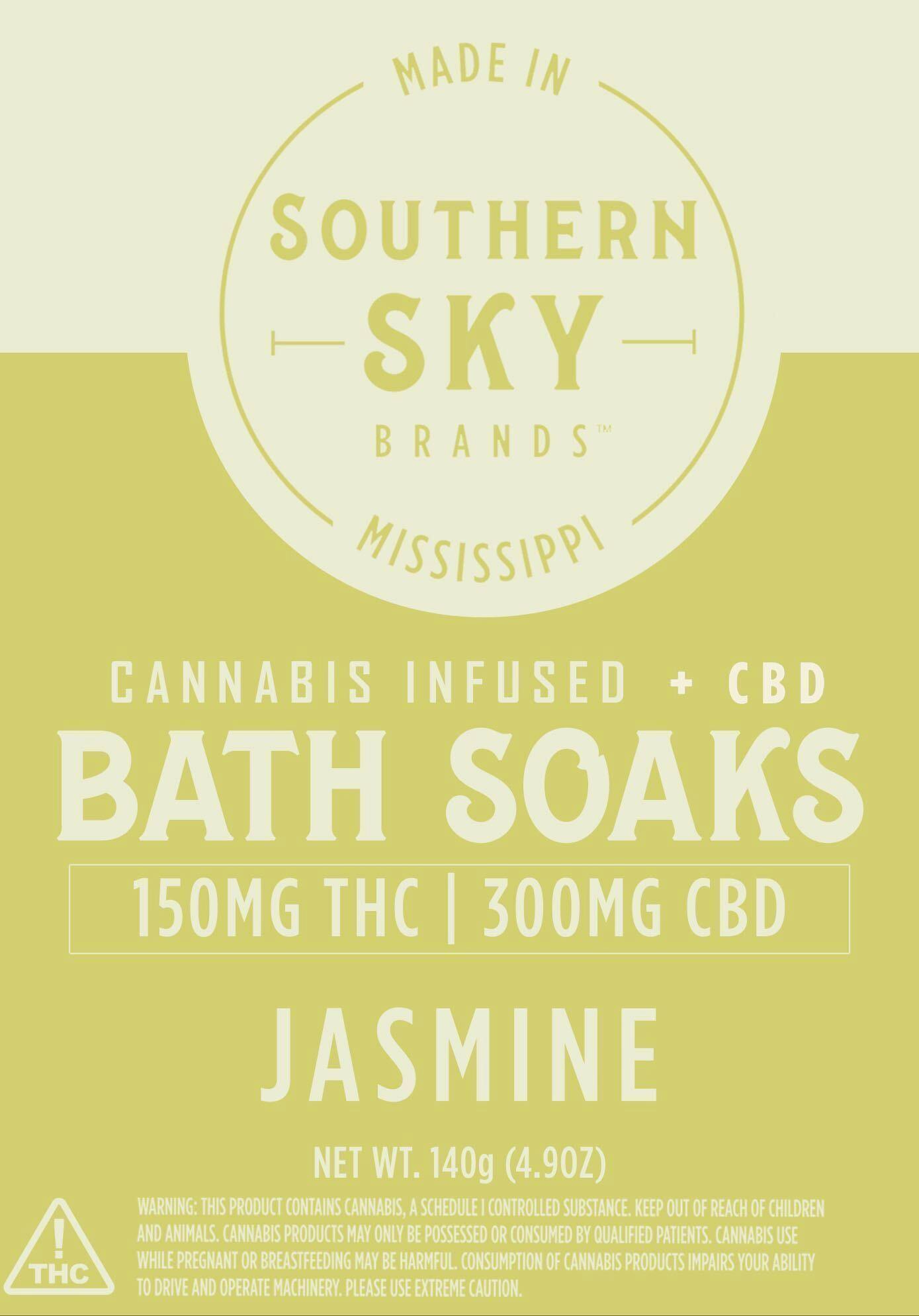 Jasmine Bath Soak (237mg THC, 347mg CBD) at River Remedy