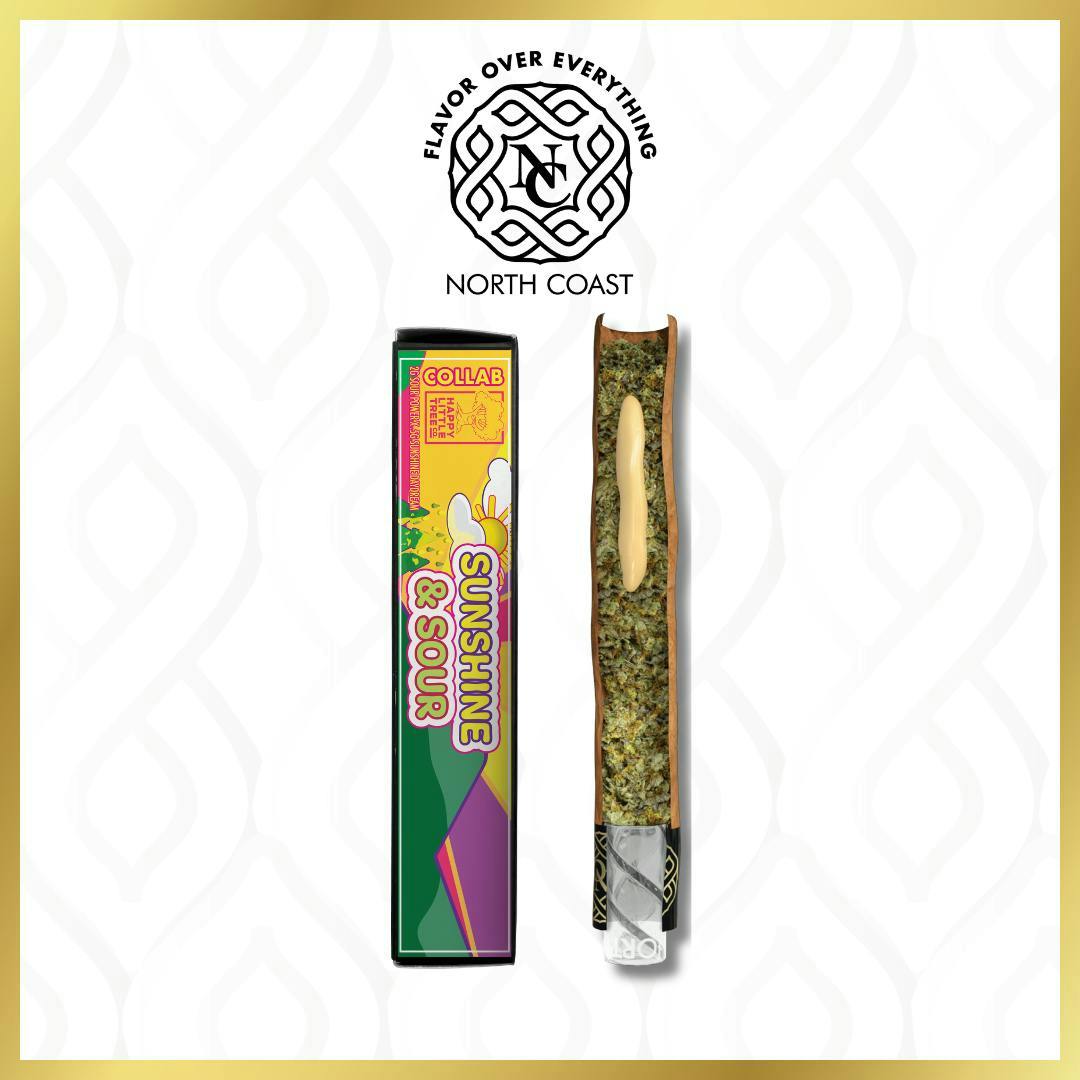 N.C. x P.P. x HLT Sunshine & Sour Hemp Paper Donut 2.5G