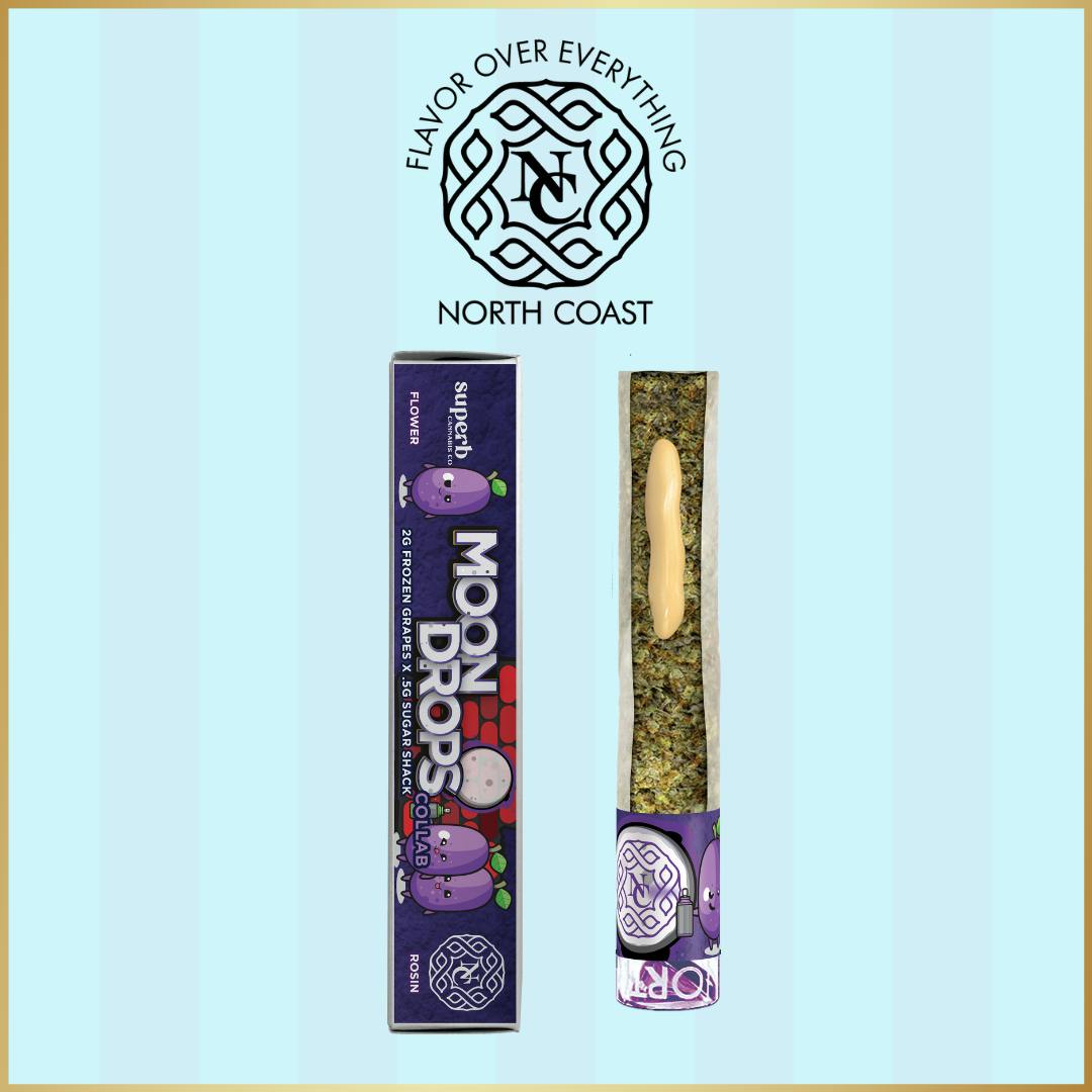 North Coast Moon Drops Rice Paper Donut 2.5g