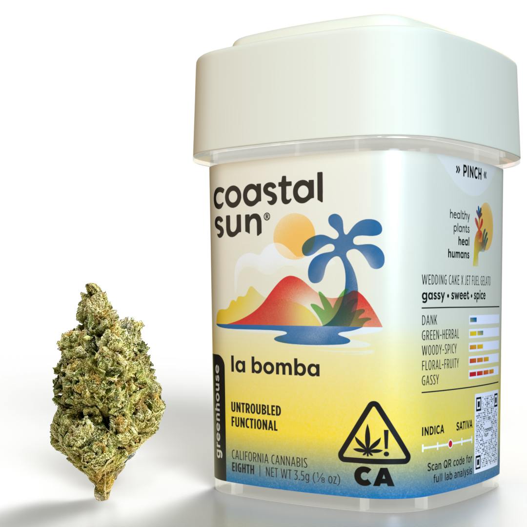 La Bomba Greenhouse Flower 3.5g - Coastal Sun