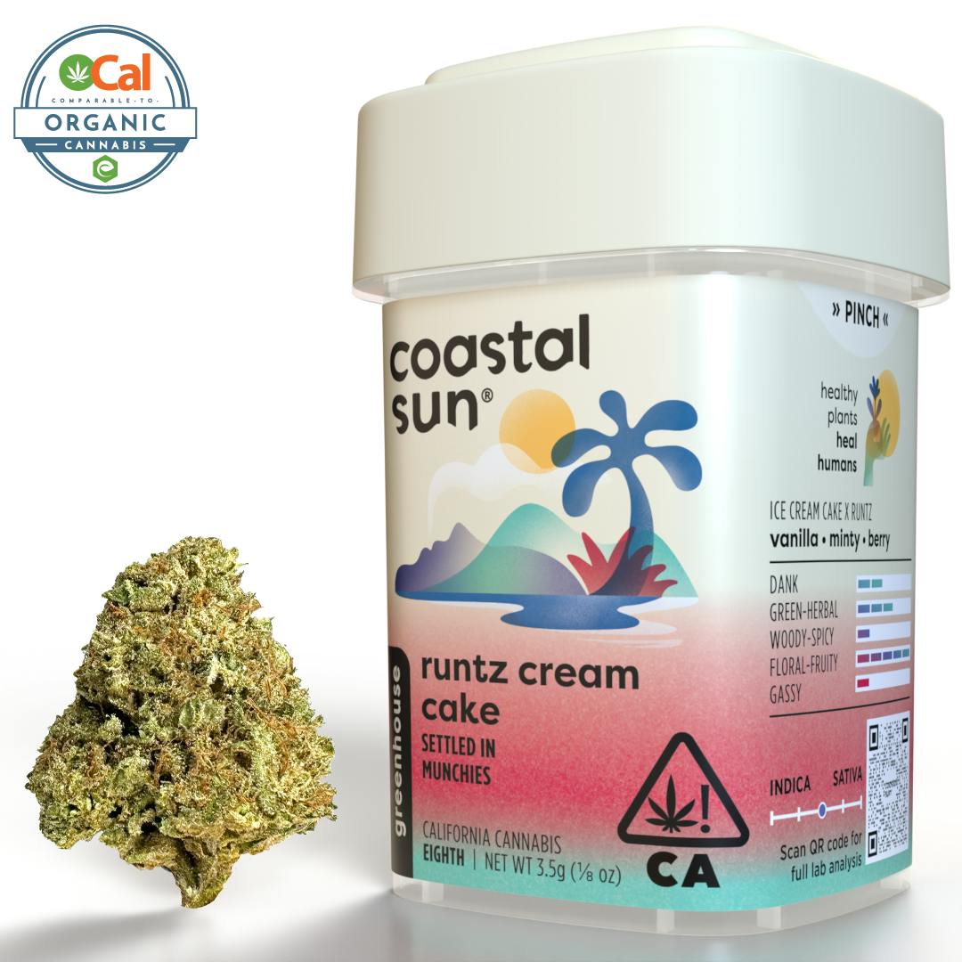 Coastal Sun: Runtz Cream Cake