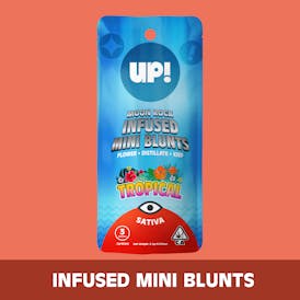 Tropical (Sativa) 3pk Moon Rock Mini Blunt 2.1g