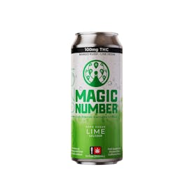Lime Seltzer 100mg THC
