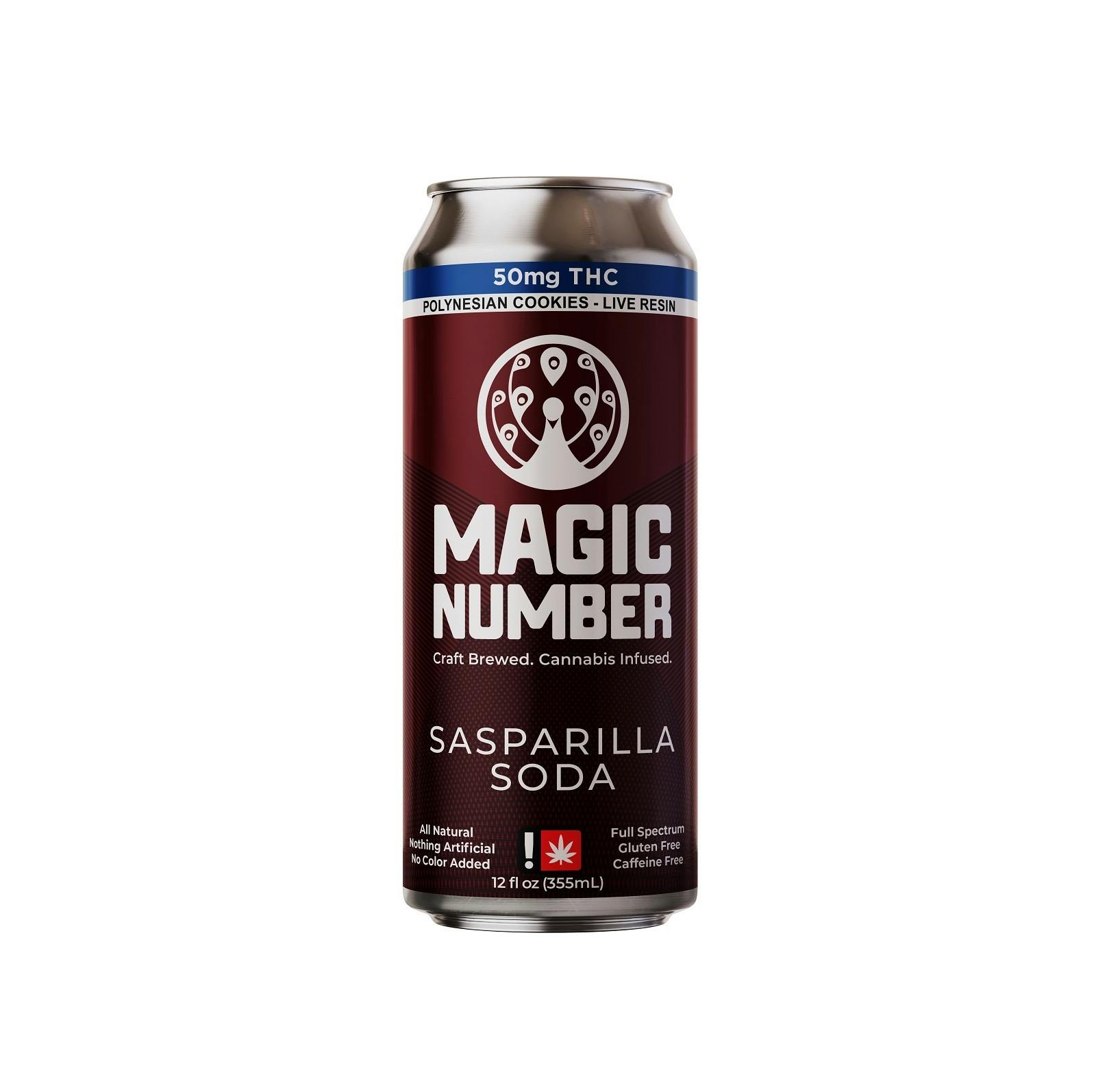 Sasparilla 50mg THC