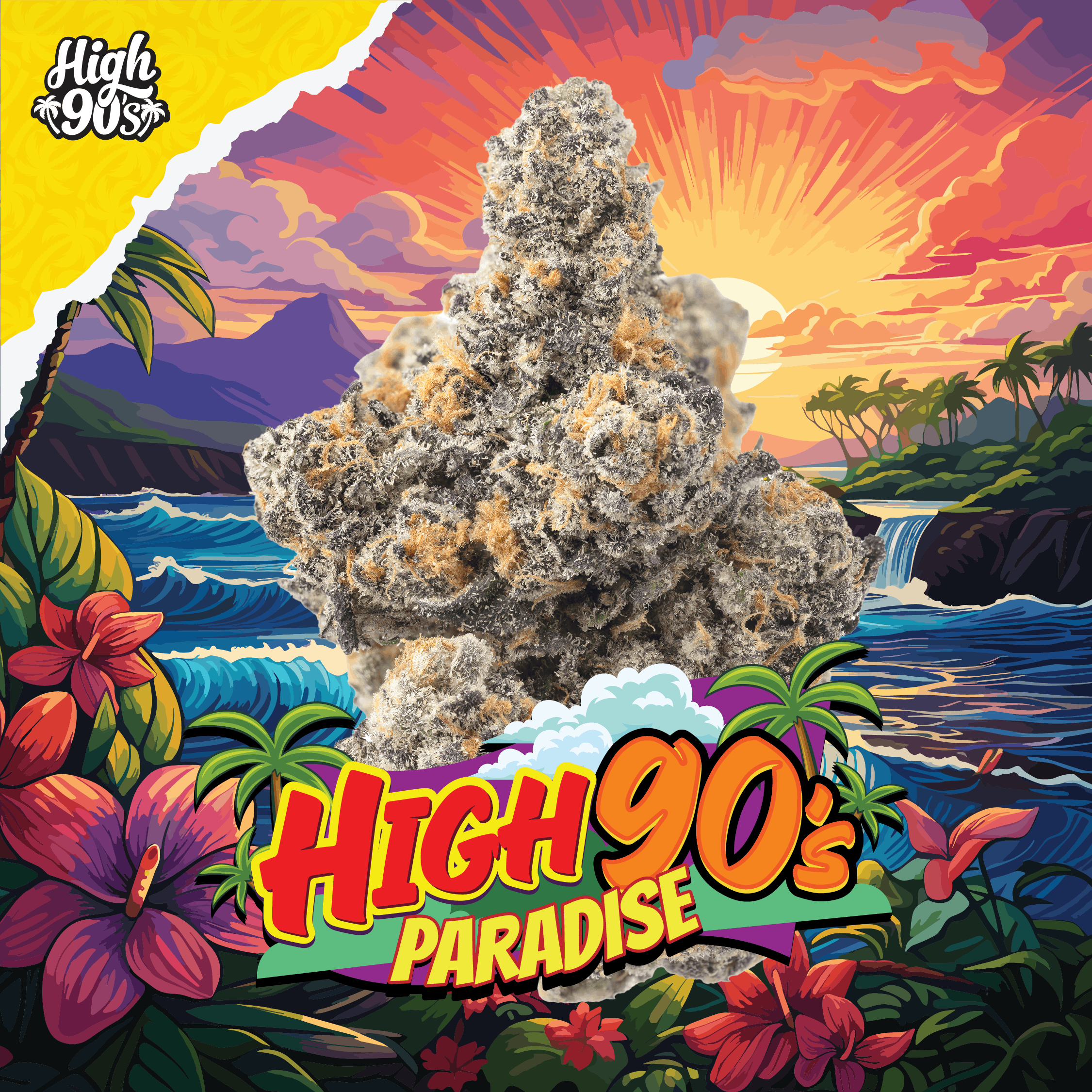 High 90s : High 90's Paradise 3.5g Flower - HIGH 90s