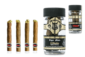 El Bluntito x Tyson 2.0 4pk- Tiger Mintz - 3G [Mini Blunt Pack]