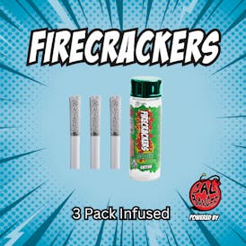 Firecracker by Cali Banger Infused Pre Roll GUAVA 3 x 0.6 - 1.8 Gr