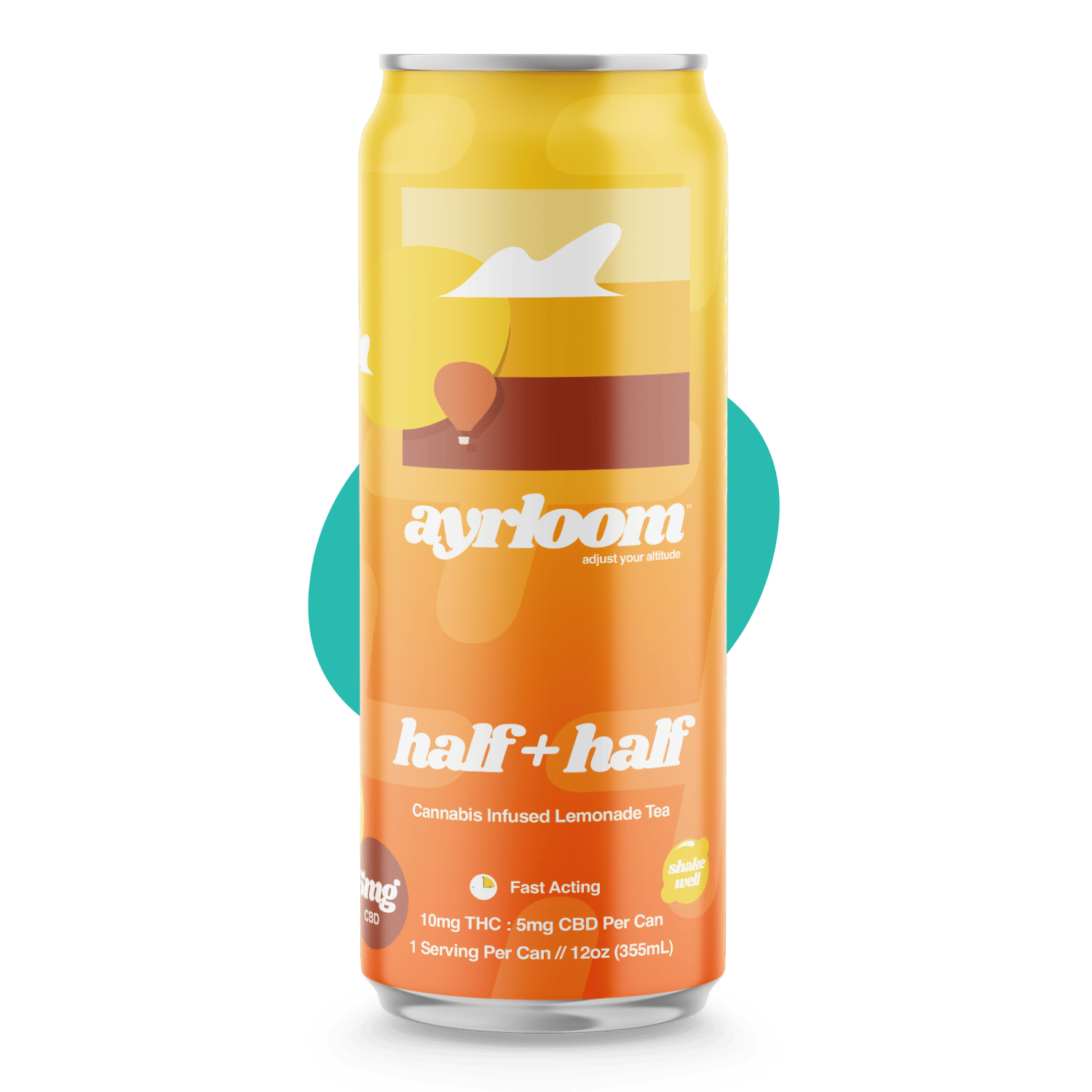ayrloom | Half + Half | 2:1 | 10MG THC : 5MG CBD